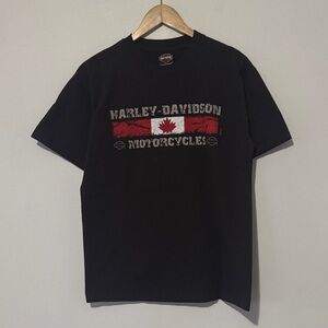 Vintage Harley Davidson T-Shirt / Medium / 2005 / Mackie Oshawa Canada